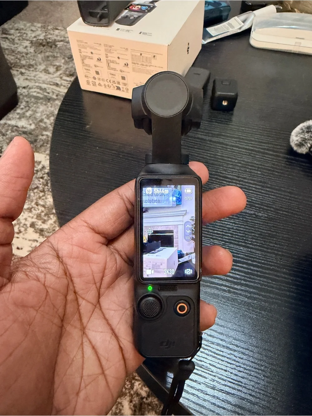 DJI Osmo Pocket 3 Creator Combo – Excellent Condition + Protective Case